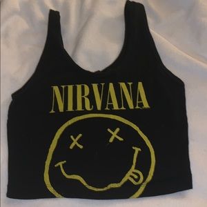 Nirvana crop top